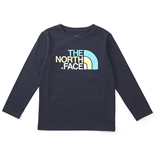 ザ・ノース・フェイス（THE NORTH FACE） 【THE NORTH FACE】Tシャツ(キッズ ロングスリーブカラフルロゴティー)【アーバンネイビー/120】
