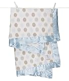 リトルジラフ ベビーブランケット Luxe DOT (ブルー)/BOX入り lg0041-01B 【正規代理店輸入】