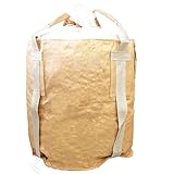 【10枚入】丸型 フレコンバッグ 300L 750KR-3 耐荷重1000kg 工事 土木 収穫 ふくなが 代不