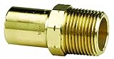 Viega ProPressブロンズアダプタにオス1 / 2インチby 3 / 8インチFTG XオスNPT 3 Pack 3