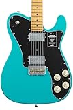 Fender エレキギター American Professional II Telecaster® Deluxe, Maple Fingerboard, Miami Blue