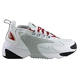 [ナイキ] ウィメンズ ズーム 2K（ホワイト/ピュアプラチナ/ジムレッド/ブラック） AO0354-107 107 23.0cm