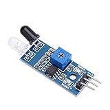 Merssavo Arduinoスマートカーロボット用10個IR赤外線障害回避センサ