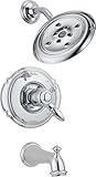 Delta T17455-H2O Victorian Monitor 14 Series Tub and Shower Trim, Chrome [並行輸入品]