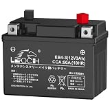 LEOCH EBZ12-4-1 12V 11Ah バイク用バッテリー YTZ12S/FTZ12S互換 液入充電済み 二輪用バッテリー フォルツァ シャドウ750 フェイズ vfr シルバーウイング