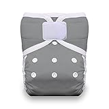 Thirsties One Size Pocket Diaper Hook and Loop, Fin by Thirsties