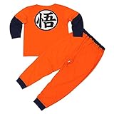 ドラゴンボール超 パジャマ なりきり変身 天竺スウェットパジャマ 悟空バージョン fo-74bb841 140cm 孫悟空var.