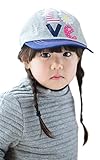(ビグッド)Bigood 赤ちゃん ベビー 帽子 子供 ハット かわいい 野球帽 ベースボールキャップ キッズ 男の子 女の子 カジュアルキャップ 日よけ お出かけ（グレー・50cm）