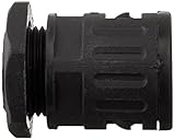 ケーブル・ホース・コネクタ（10個）（ブラック）のまわりで柔軟なAD18.5 PG13.5プラスチック