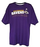 NFLメンズWordmarkロゴTシャツby g-iii、Baltimore Ravens、Xラージ