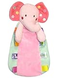 Taggies Elephant Baby Girls Plush Security Blanket Lovie by Taggies - Pink - Not Applicable by Taggi