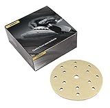 Mirka 23-645-500 GoldSoft 15 Hole Foam Backed Grip Disc [並行輸入品]