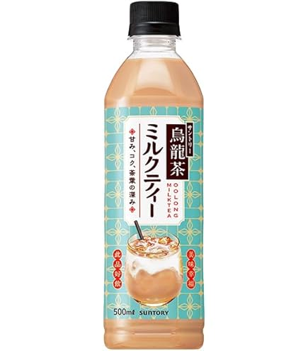 Amazon.co.jp: サントリー 烏龍茶 ミルクティー 500ml×24本 : 食品