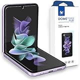 Dome Premium Folding Film 液晶保護フィルム（PETフィルム）（簡単な貼り付け、フルカバー、フルクリア、指紋防止）（Galaxy Z Flip3用）