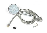 High Quality 43713 Shower Head Kit with On/Off Switch and 60 Flexible Shower Hose (Chrome)