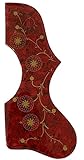 カスタムギターピックガード Fits Gibson J200 SJ200 Acoustic Guitar Crystal Self Adhesive Pickguard (レッドトータス)