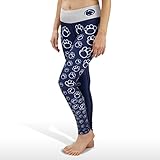 KLEW NCAA Penn State Nittany LionsレディースThematic Engineered Printレギンス XS ブルー