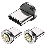 VAFOTON 9pin マグネット 充電ケーブル 専用 【Type-C 端子 X3個セット】磁石 磁気 防塵 着脱式 防塵プラグ 個別販売（Type-C端子）