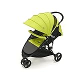 ネビオ ３輪ベビーカー トライル (ライムグリーン×グレー)