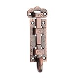 Adonai Hardware 4" Brass Decorative Door Bolt