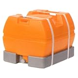 スイコー スカットローリータンク200 200L オレンジ バルブ付
