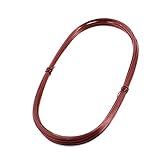 uxcell エナメル線　銅線　はんだダイレクト　1mm線径　 15Mロング