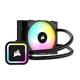 CORSAIR iCUE H60x RGB ELITE 水冷式 CPU クーラー AirGuide テクノロジー/ 120 mm SP120 RGB ELITE Series PWM ファン搭載 2023新モデル CW-9060064-WW2