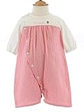 CELEC(セレク) 新生児 ベビー服 ツーウェイオール 夏 日本製 60cm 赤ちゃん 女の子 ピンク 【137070】