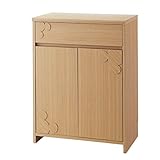 [ベルメゾン] ディズニー コンパクトリビングキャビネット ミッキーマウス ナチュラル