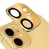 TRD Film【101】ゴールド 12 レンズカバー カメラカバー iphone(用)12 保護フィルム ガラスフィルム 全面保護 保護 カメラ保護 アイフォン(用)12 レンズ保護 強化ガラス 耐衝撃 擦り傷防止 2レンズ保護 露出オーバー防止 レンズ保護フィルム