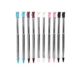 格納式交換用メタルスタイラスタッチペン 3DS/3DS XL/3DS LL 10個パック