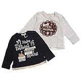 子供服　女の子　ベビー　レース使いロンT 90 オートミール