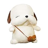 Lovely刺繍Cuddly Ins Cartoon Cute Puppy Dog Stuffed Animals 3d Plush LumbarソフトHugging図Bolsterベッドクッション保