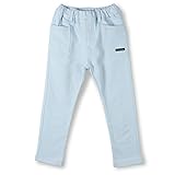 (ブランシェス) branshes ストレッチミニ裏毛デイリーパンツ 90cm サックス