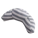 Hangnuo　シートベルト枕　シートベルト　カバー　ネックピロー　シートベルトクション　ふわふわ　取り付き簡単　子供　大人用 (グレー)