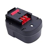 Vanon 2000 mAh 12 Vニッカド電池充電式交換用バッテリーfor Black & Decker hpb12 a1712 fs120b fsb12 a12 a12-xj a12ex 1 P