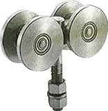 [N-4983181]ダイケン　５号ステンレスドアハンガー用複車 5S4WH