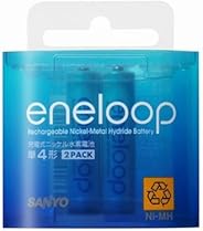 SANYO eneloop ニッケル水素電池 単4形 2本パック HR-4UTG-2BP