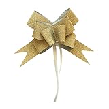 フロロラッピング ワンタッチリボン シルバー 3 イエロー 10枚入り 幅3 x 50cm