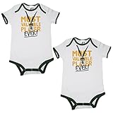 (Pack of 2) COLORADO STATE RAMS NCAA Infant Football One-Piece Romper 24M White [並行輸入品]