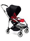 Bugaboo Bee 3 Stroller With Red Seat (Black) by Bugaboo [並行輸入品]