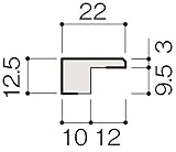大建工業 化粧羽目板 日本の樹 杉用 見切 2枚入り WM11NS-B36