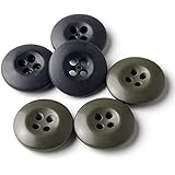 ＵＳ．軍用ボタン(UBTN-10-OD)階級章ワッペン付