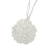 三番目の店 パーティー　ストリップ　ランプ　クリスマス　店舗装飾 誕生日 新年 装飾　10pc 電池式　LED　コットン　ボール　妖精　ストリング　ライト