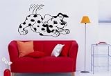 ビニールデカール壁画ステッカーDalmatians子供部屋s1303
