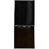 [山善] 冷蔵庫 幅47.4cm 106L 右開き YFR-D111(B) ブラック 一人暮らし 2ドア 静音 省エネ 耐熱天板