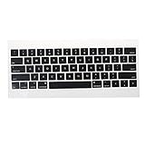 USキーボード用キーキャップフルセット交換用MacBook 13インチ 15インチ A1707 A1706 A1708 2016Y (ブラック) A1707