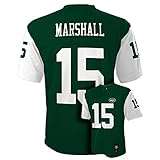 ブランドンマーシャル新しいYork Jets # 15 Nfl Youthミッドティアジャージーグリーン XL