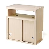 イーサプライ 突っ張りラック 耐震 防災 収納 ラック 家具転倒防止 木目 ライトブラウン EZ1-SNW018LBR