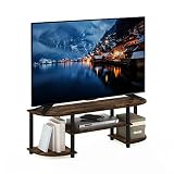 フリノ(Furinno) テレビ台 Turn-S-Tube アンバーパイン/ブラック エンターテイメントセンター ワイド 【日本正規輸入品】